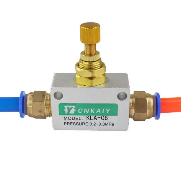 Односторонний ограничительный регулирующий клапан скорости потока воздуха