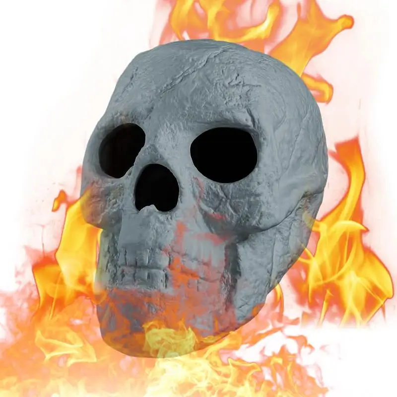 

Ceramic Human Skull Fireplace Skulls Ceramic Skulls Skeleton Head Decor For Fire Pit Bonfire Campfire Fireplaces