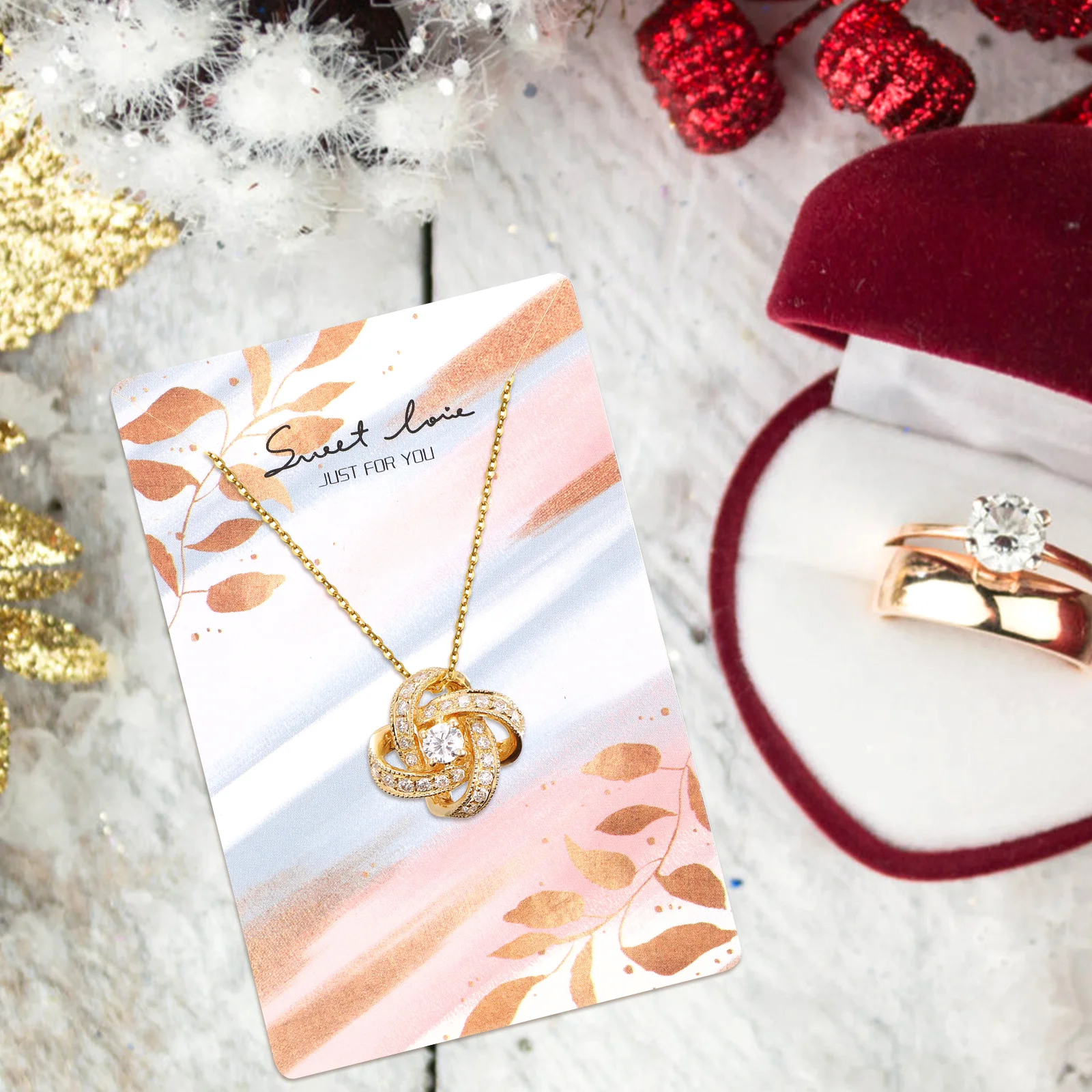 100 шт. брелок для дисплея ожерелье карты ювелирные изделия продажи серьги