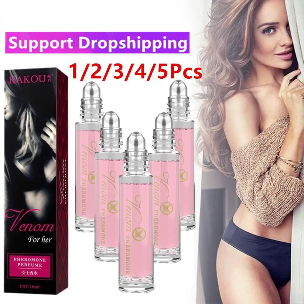 

1/2/3/4/5PCS 10ml Intimate Partner Erotic Perfume Pheromone Fragrance Stimulating Flirting Perfume For Women Lasting