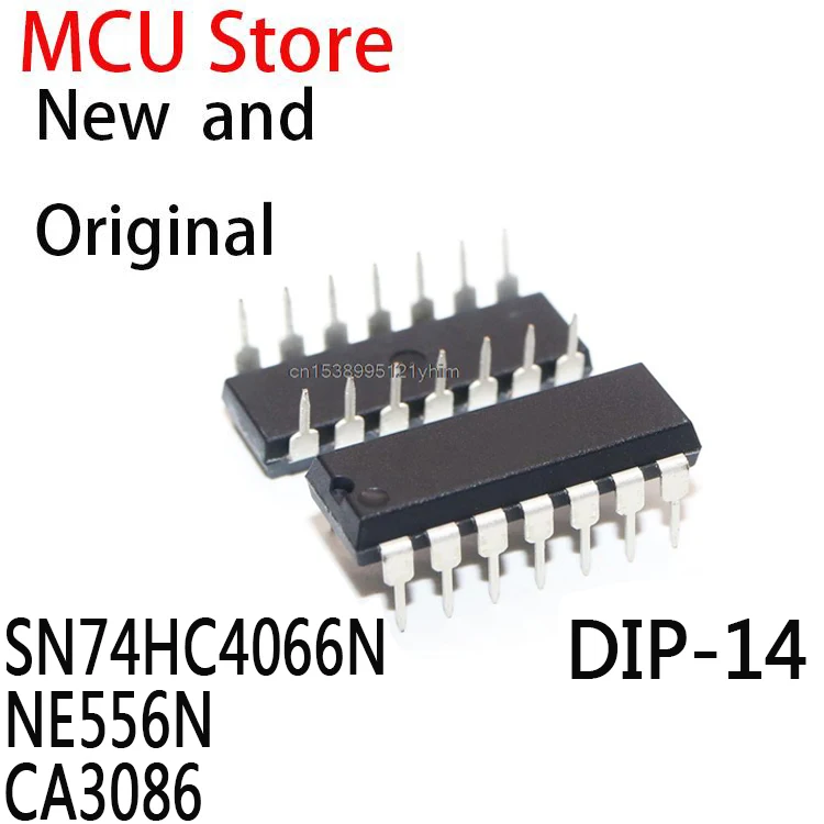 10 шт. DIP14 SN74HC4066 DIP 74HC4066N 74HC4066 M74HC4066B1 HD74HC4066P MC74HC4066AN NE556 556N E 3086 SN74HC4066N NE556N CA3086