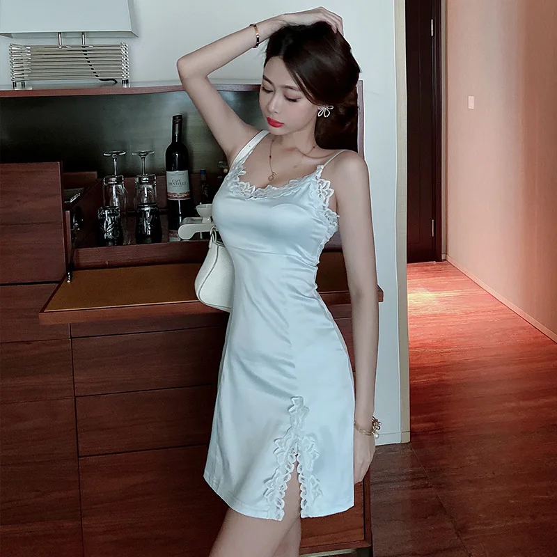 

Пикантная Женская пижама, летняя женская сетчатая кружевная Маленькая кружевная Соблазнительная кружевная ночная рубашка на бретельках