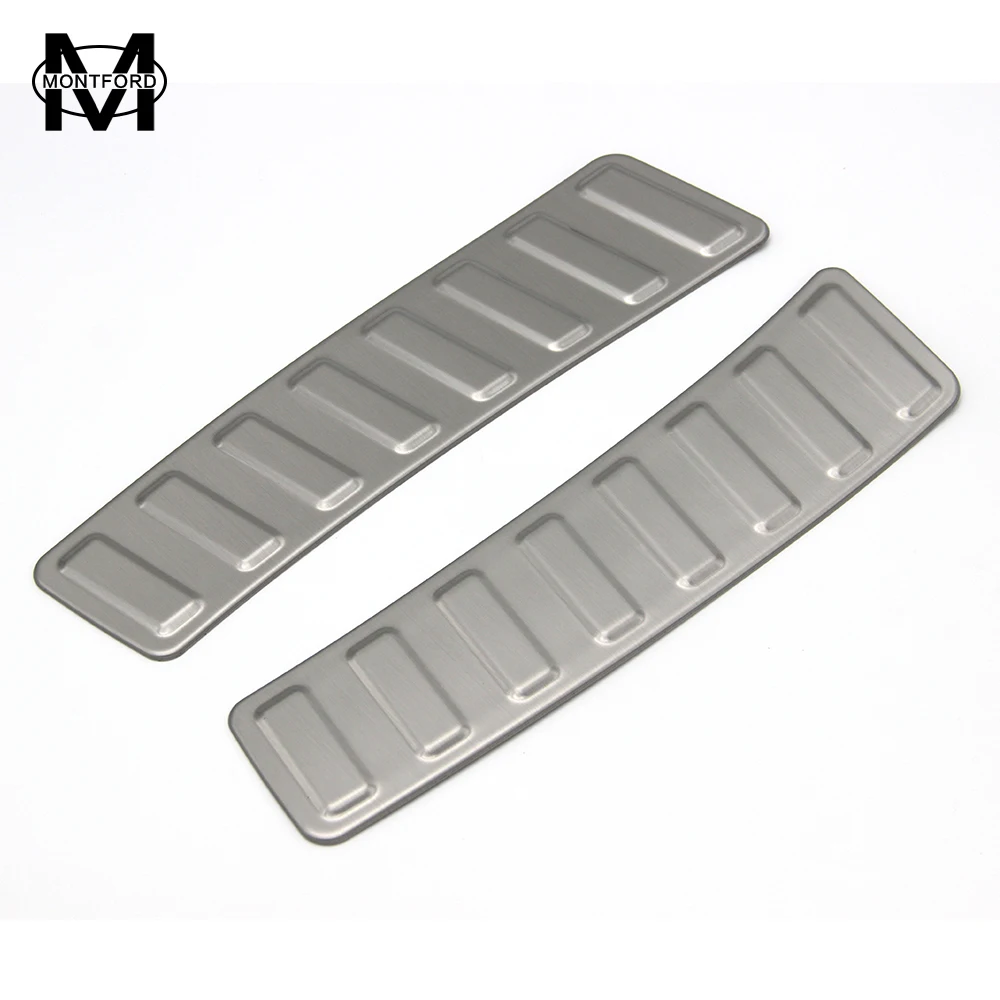 

Автомобильные аксессуары, протектор для заднего бампера из нержавеющей стали внутри, Обложка для порога, отделка, 2 шт. для Land Rover Discovery Sport 2015 ...