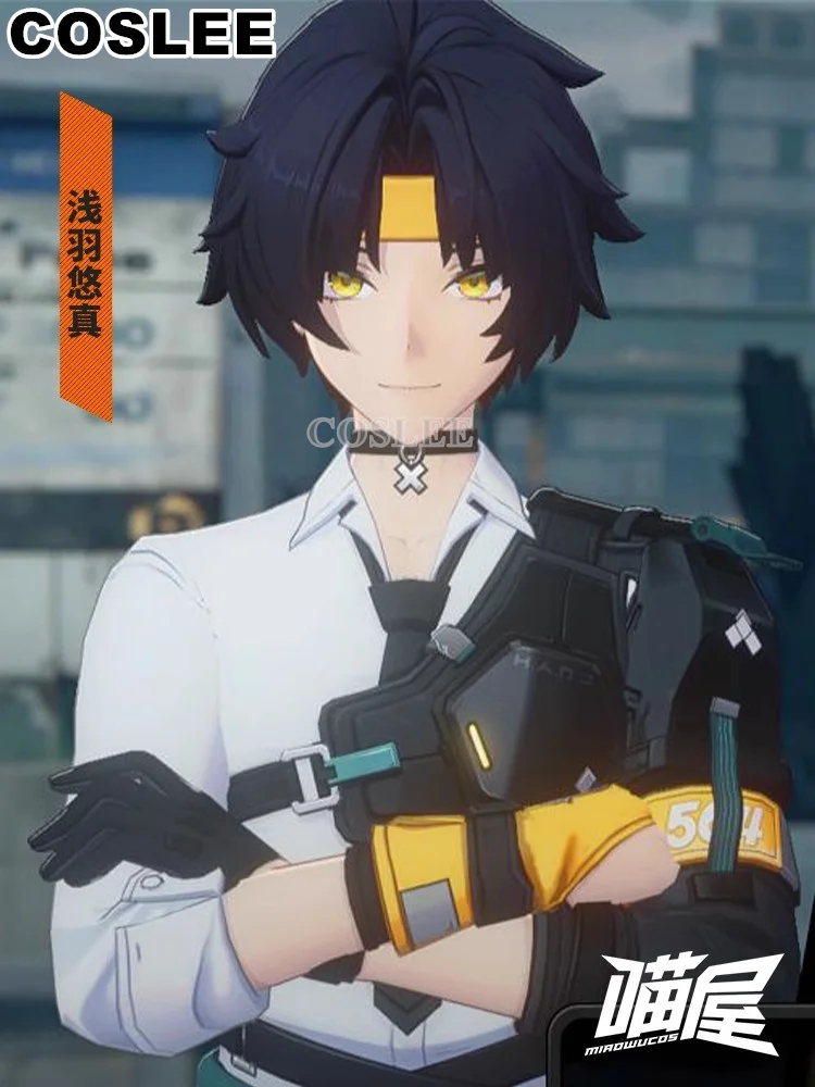 COSLEE Zenless Zone Zero Asaba HSO-S6 игровой костюм модная крутая униформа косплей Хэллоуин
