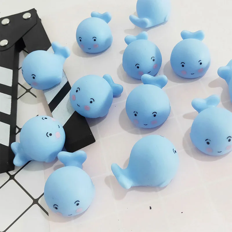 

2 шт., сжимаемая игрушка-кит для снятия стресса