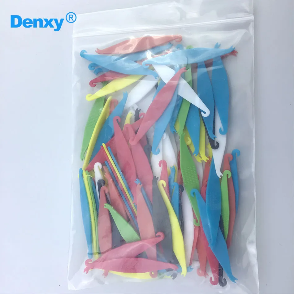 100 шт./лот ортодонтические эластичные россыпки для брекетов одноразовые