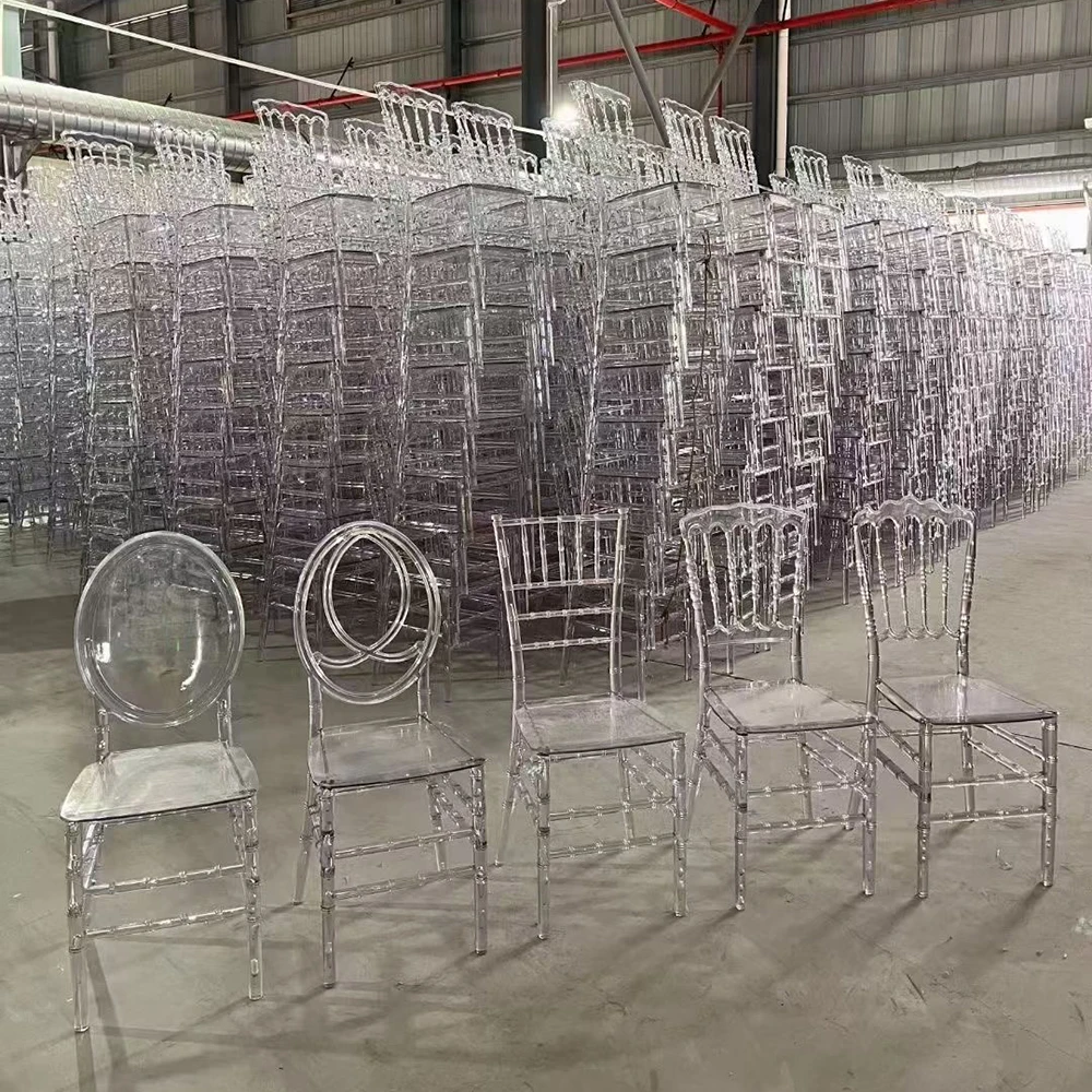 

Wholesale Event Transparent Resin Wedding Dining Chair For Sale