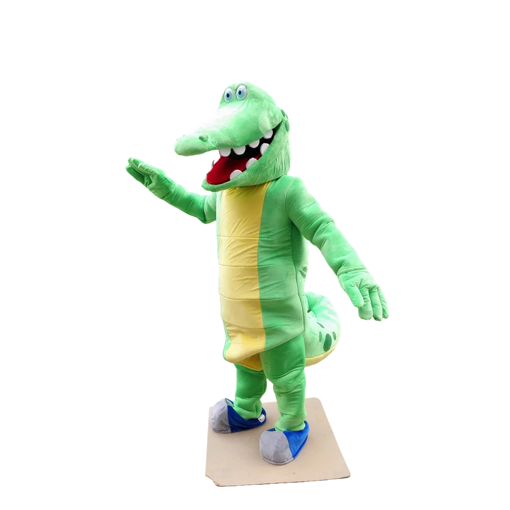 Костюм талисмана крокодила Gator аллигатора на заказ, необычный костюм, комплекты для косплея в стиле аниме, маскарадный костюм, карнавальный костюм1400 (art.: 3920ccd5bd405) - 3920ccd5bd405