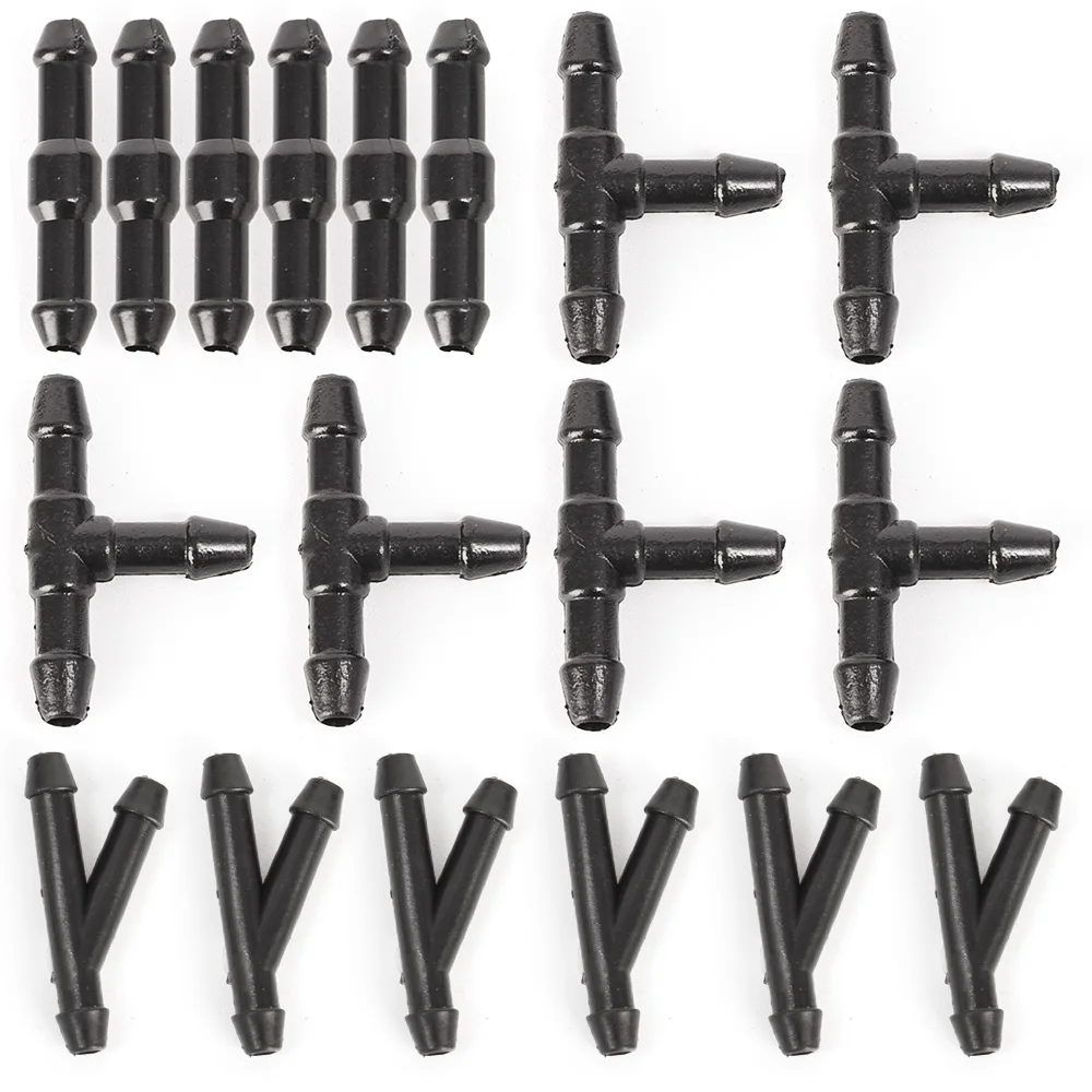 

T/Y/I 3 типа, универсальные автомобильные насадки для омывателя лобового стекла, шланг, разъем для водяной трубки, насадка для омывателя бензина, шланг, трубка