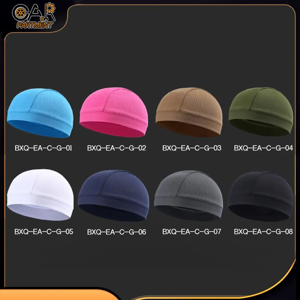 

Шапка для мотоциклетного шлема, быстросохнущая дышащая шапка, 8 цветов