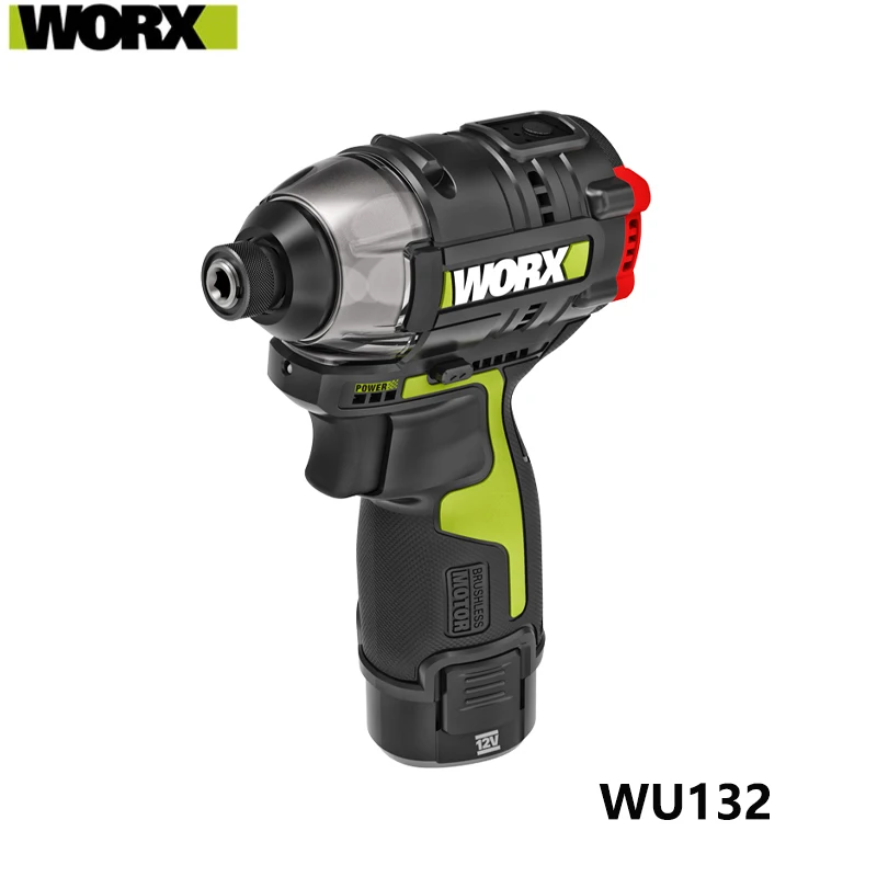 Шуруповерт WORX ударный WU132, беспроводные электроинструменты