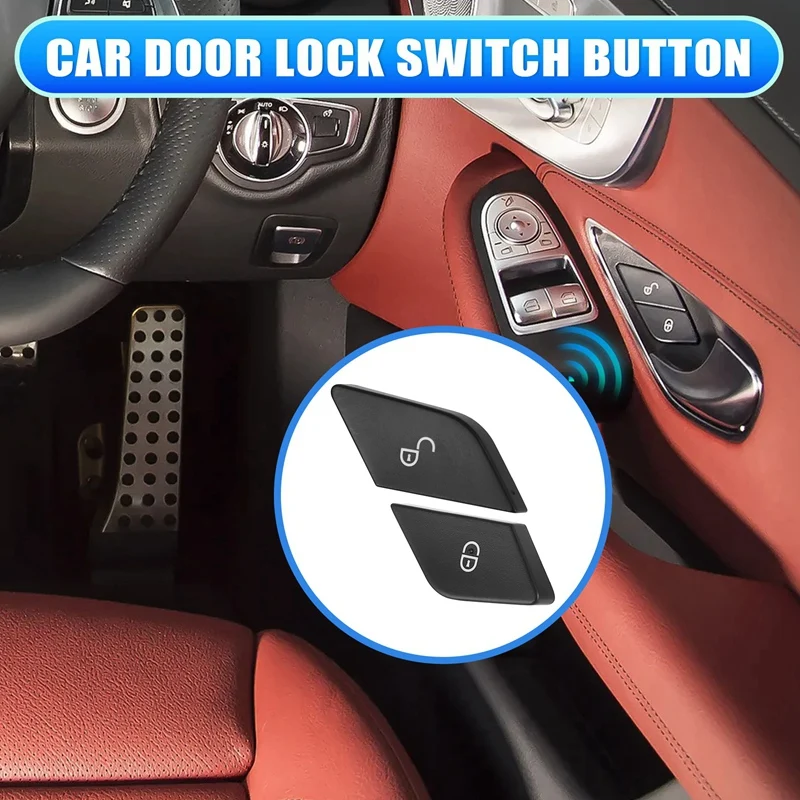 Кнопка переключателя замка передней правой двери автомобиля Крышка 2059055151 Для