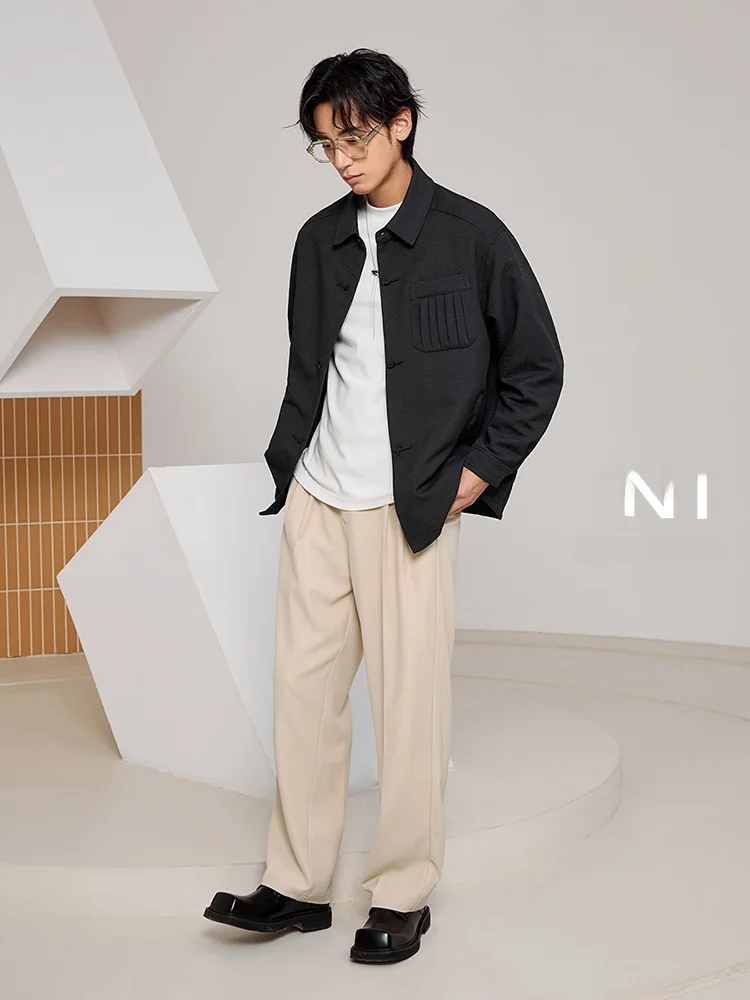 N National Sle новая китайская верхняя одежда для мужчин осень 2023 жаккардовая