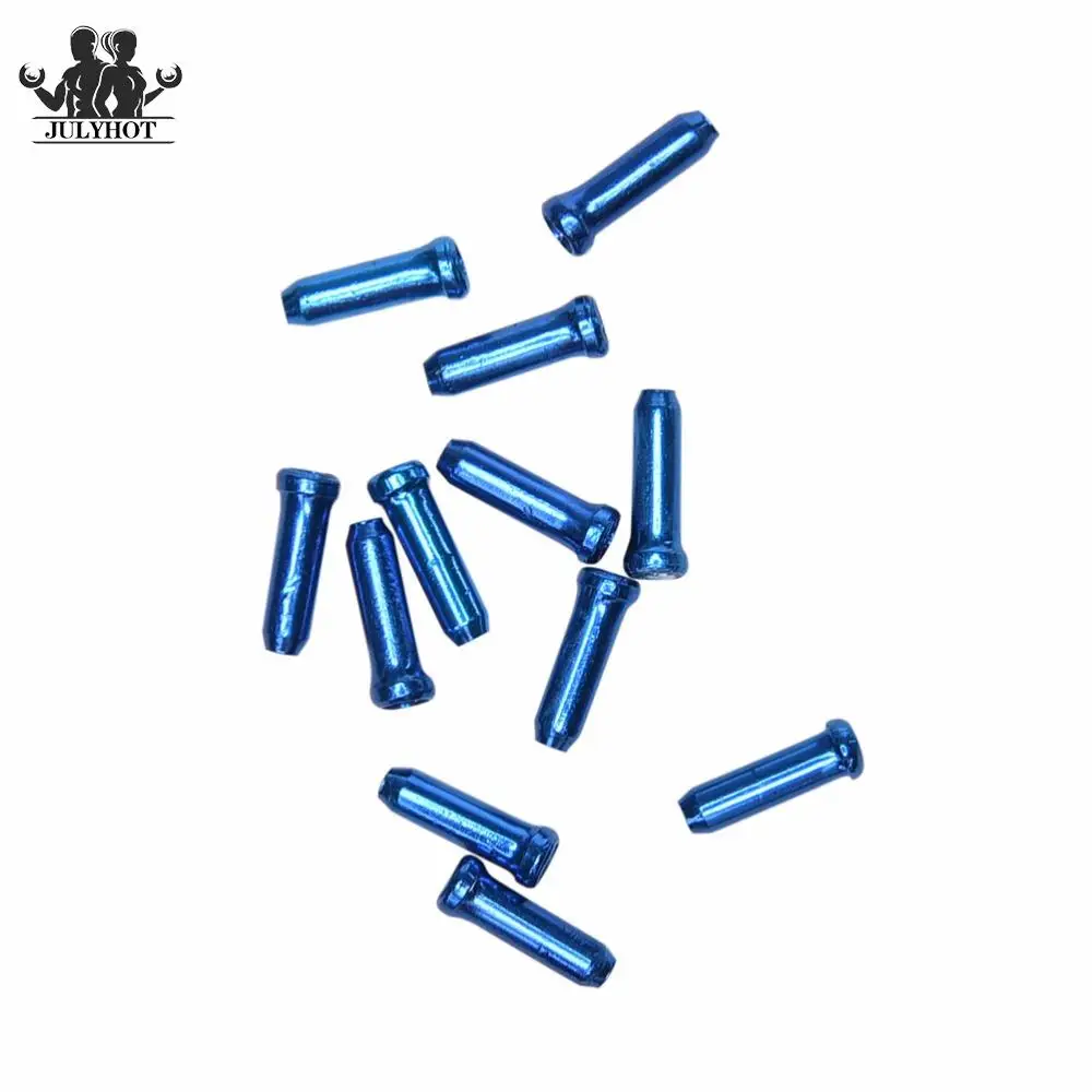 

12PCS 5 Color Cable Caps Bike Brake Gear Cable Wire Bicycle Brake Outer End Cap Cover Crimps Tips Ferrules