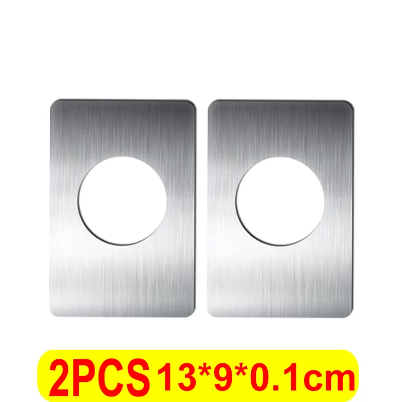 

Пластина для ремонта дверного замка из нержавеющей стали, циркулярная фиксирующая пластина, петля, дверная ручка, монтажная арматура, фурнитура, аксессуары