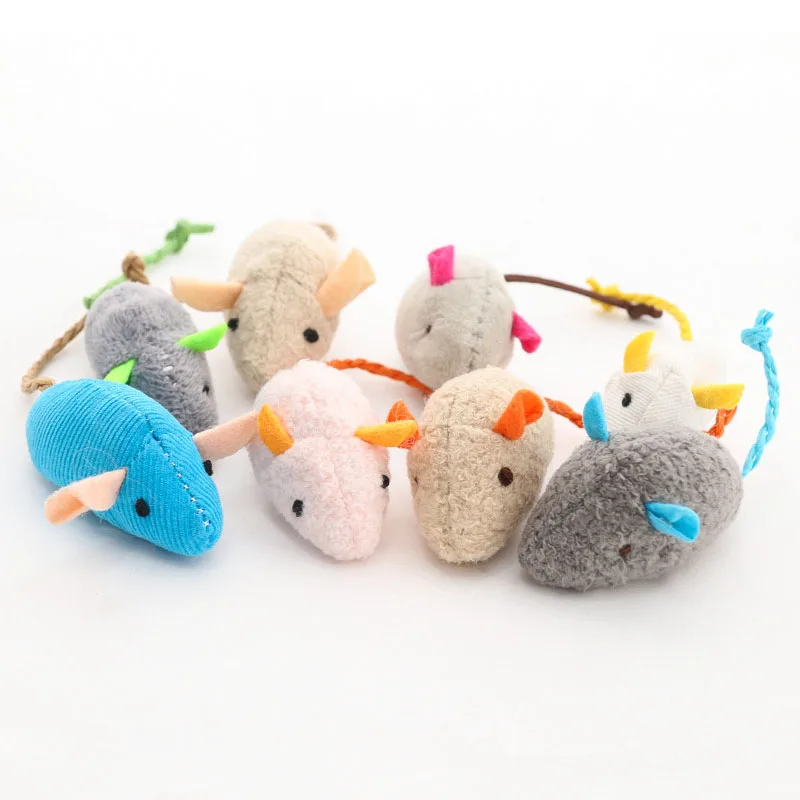 3 шт. микс моделирование мышь кошка игрушки кошачья мята забавная игра котенок