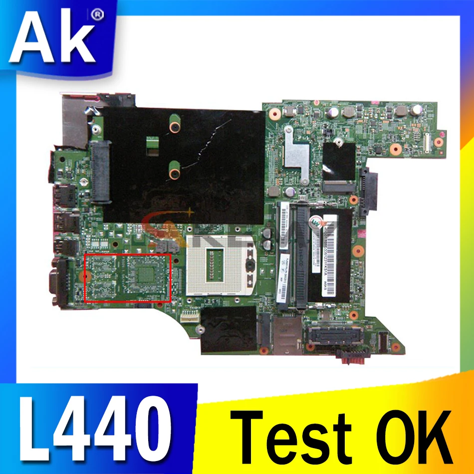 

Материнская плата для ноутбука Lenovo L440, материнская плата HM86 PGA947 DDR3 FRU:04X2013 04X2014 00HM534 00HM542 100%, протестирована 0K