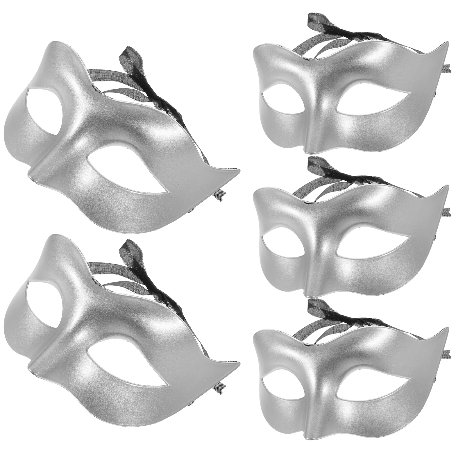 

Masquerade Mask Halloween Japanese Style Masks Supplies Plastic Props Decorative