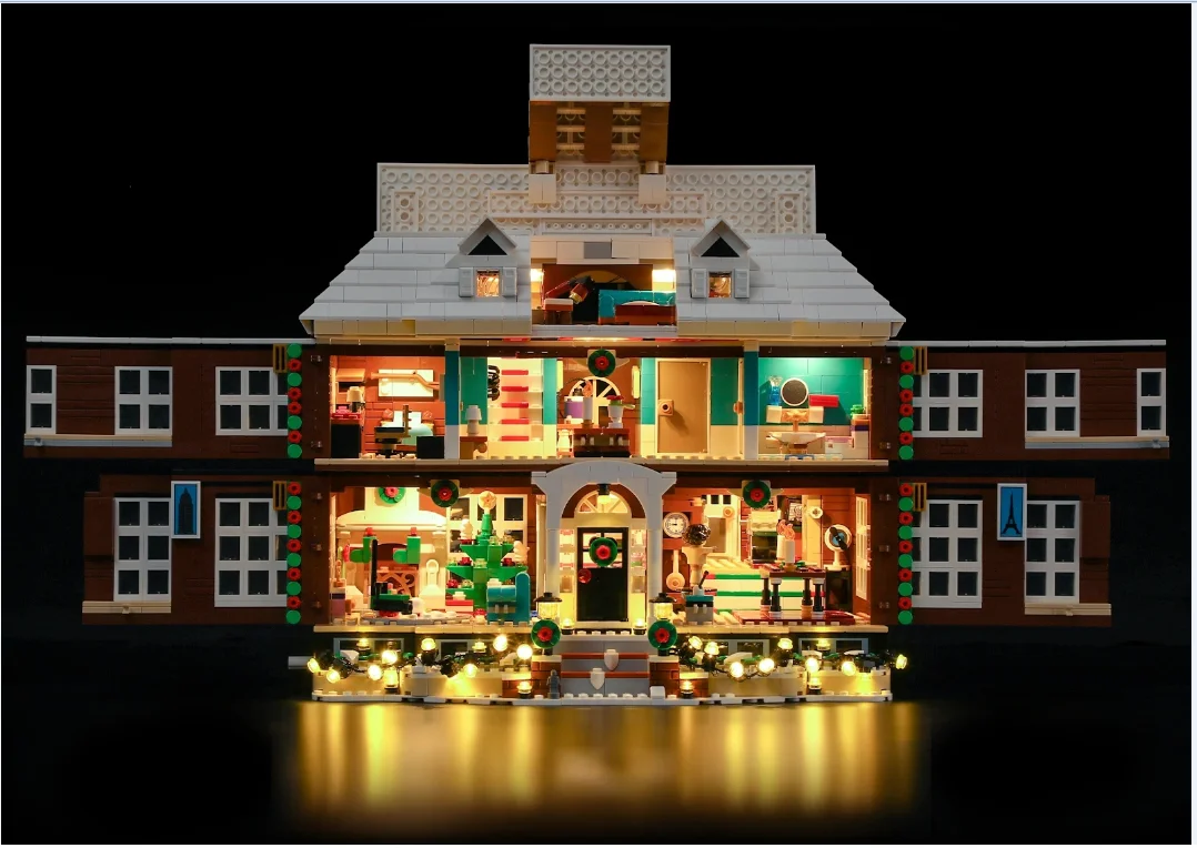 

LED Light Kit for 21330 Home Alone Building Blocks Set (NOT Include the Model) Bricks Toys for Children