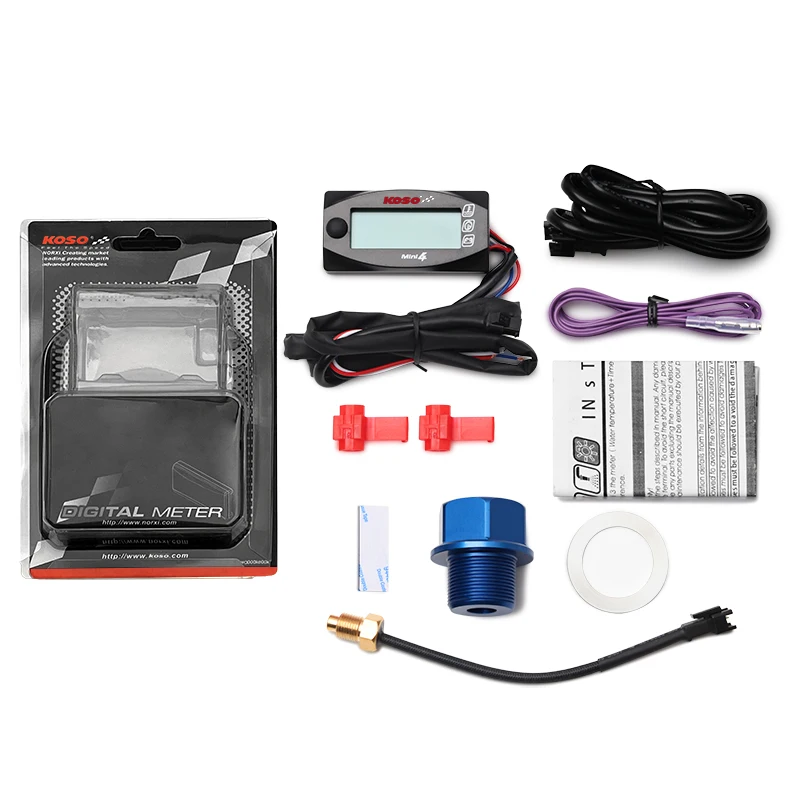 Тестер Температуры Масла Мотоцикла Koso 4-в-1 Тахометр С Цифровым Дисплеем Для Yamaha S