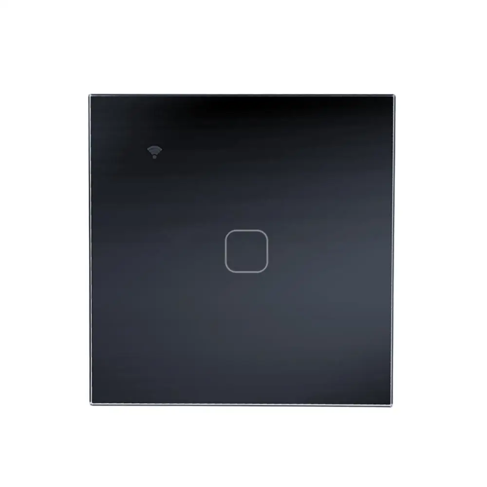 

Touch Control Wall Button 1/2/3 Gang App Remote Control Smart Switch 220-240v Eu Standard Smart Touch Switch Zigbee Timing