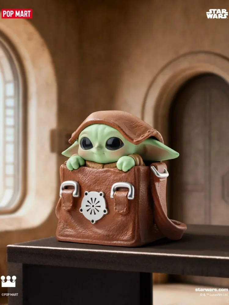 Фото Popmart Star Wars Grogu Tiny But Mighty Series: Коллекционная фигурка-сюрприз в закрытой упаковке, милая аниме-фигурка, подарок на день рождения №4