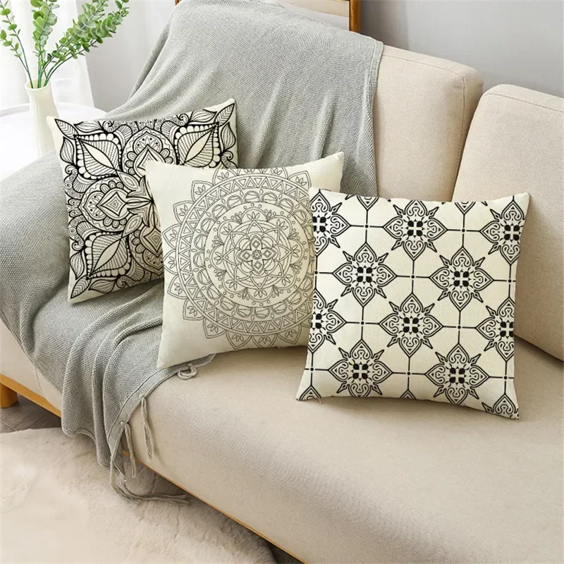 Чехол для дивана в этническом стиле 40 х40 см/45 х45 см/50 х50 см