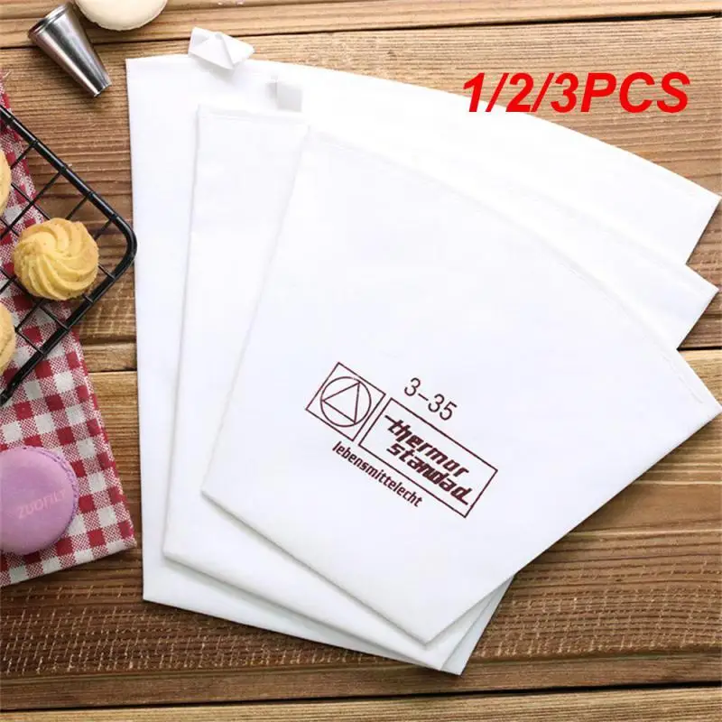 1/2/3 шт. кондитерский мешок для повторного использования крема трапециевидный