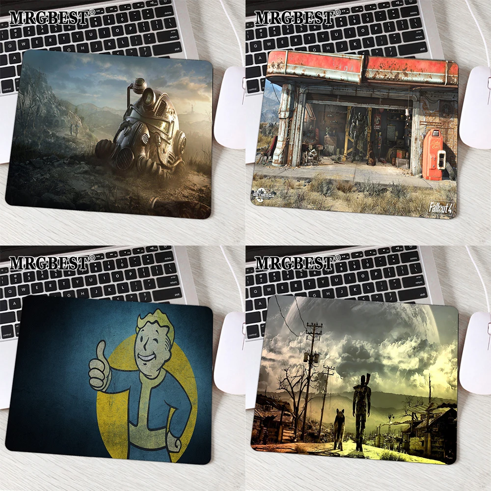 

Fallout Mouse Pads Table for Laptop Pc Gamer Full Mounted Mouse Gameing Mouse Carpet Rug Gamer Accessories Pad on The Table
