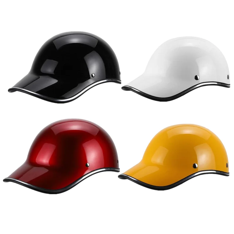 

New Riding Helmet Motorcycle Goggles Outdoor Sports Baseball Cap Riding Cap Men and Women Protective Helmet Equipment