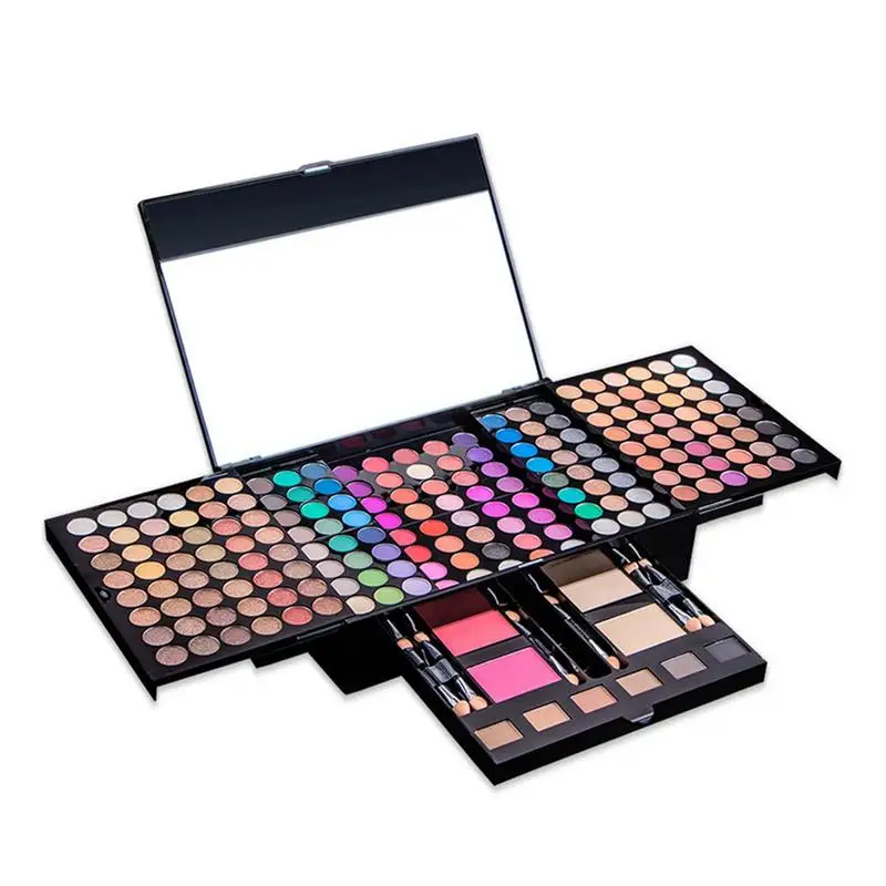 

Eyeshadow Kit All In One Eyeshadow Palette Makeup Set Shimmer Glitter Eyeshadow Blush Brow Powder Concealer Highly Pigmented