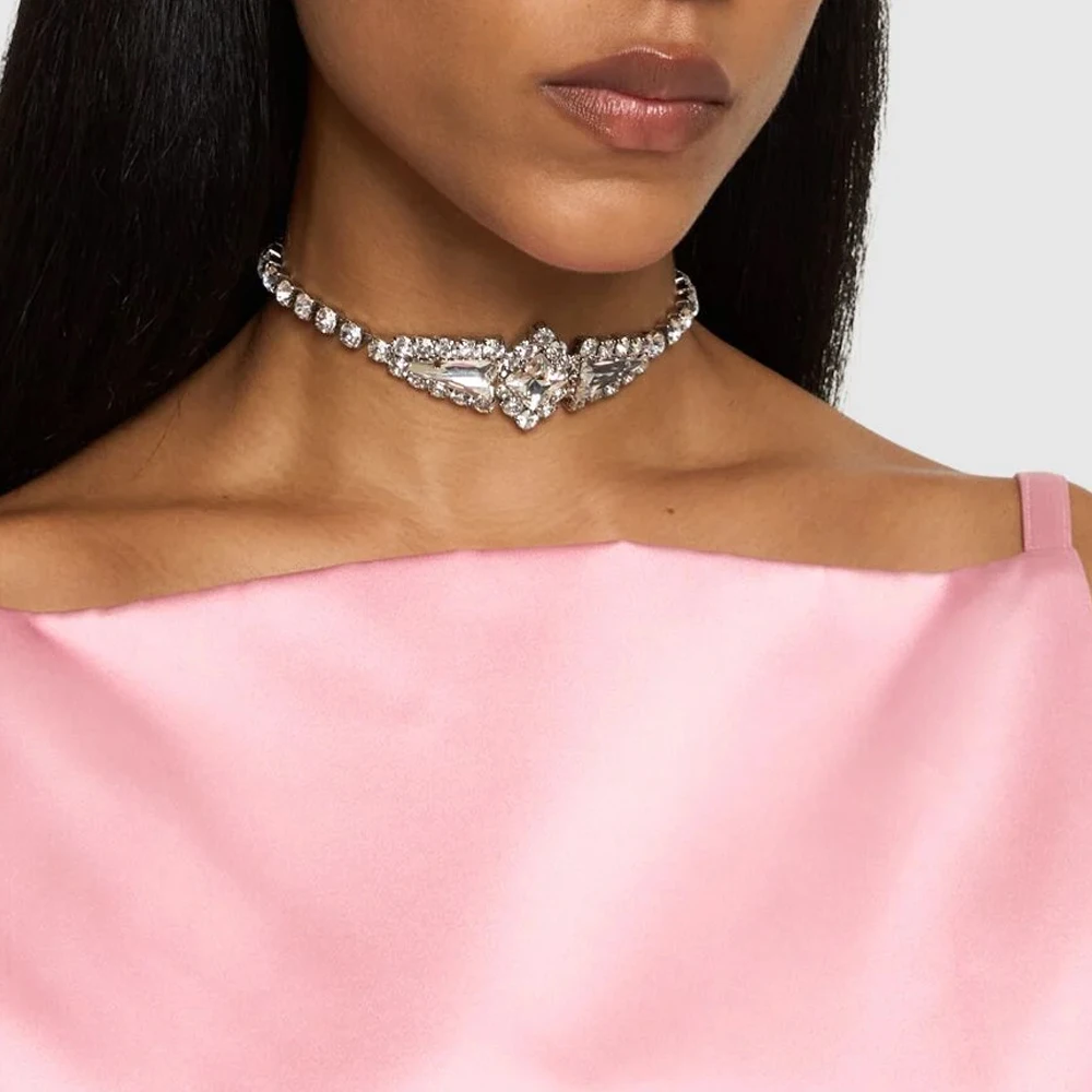 Модное геометрическое ожерелье-чокер свадебные аксессуары для женщин