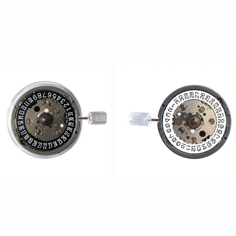 

Japan Mechanical Movement NH34 GMT 24 Hours Analog Self-Winding Mechanism Black Date 3.8 Replacement Parts