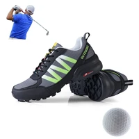 summer womens and mens golf shoes fashion lace up golf sneakers mens black grass walking shoes spikeless golf shoes for men