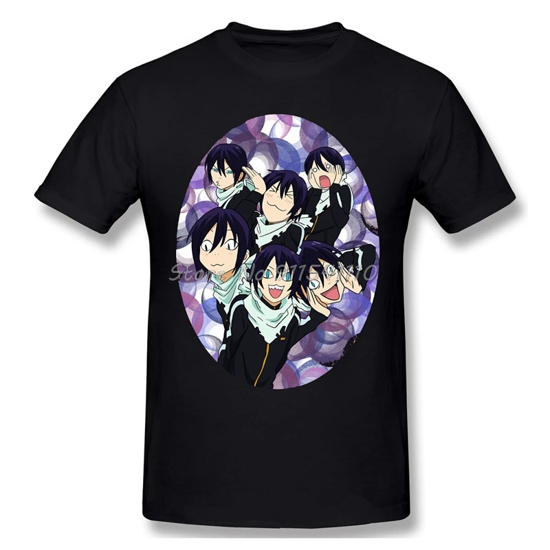 

Noragami Hiyori Iki Manga Series Tshirt New Arrival T-Shirt Oversized Anime Men Cotton T Shirt Hip Hop Tees Tops