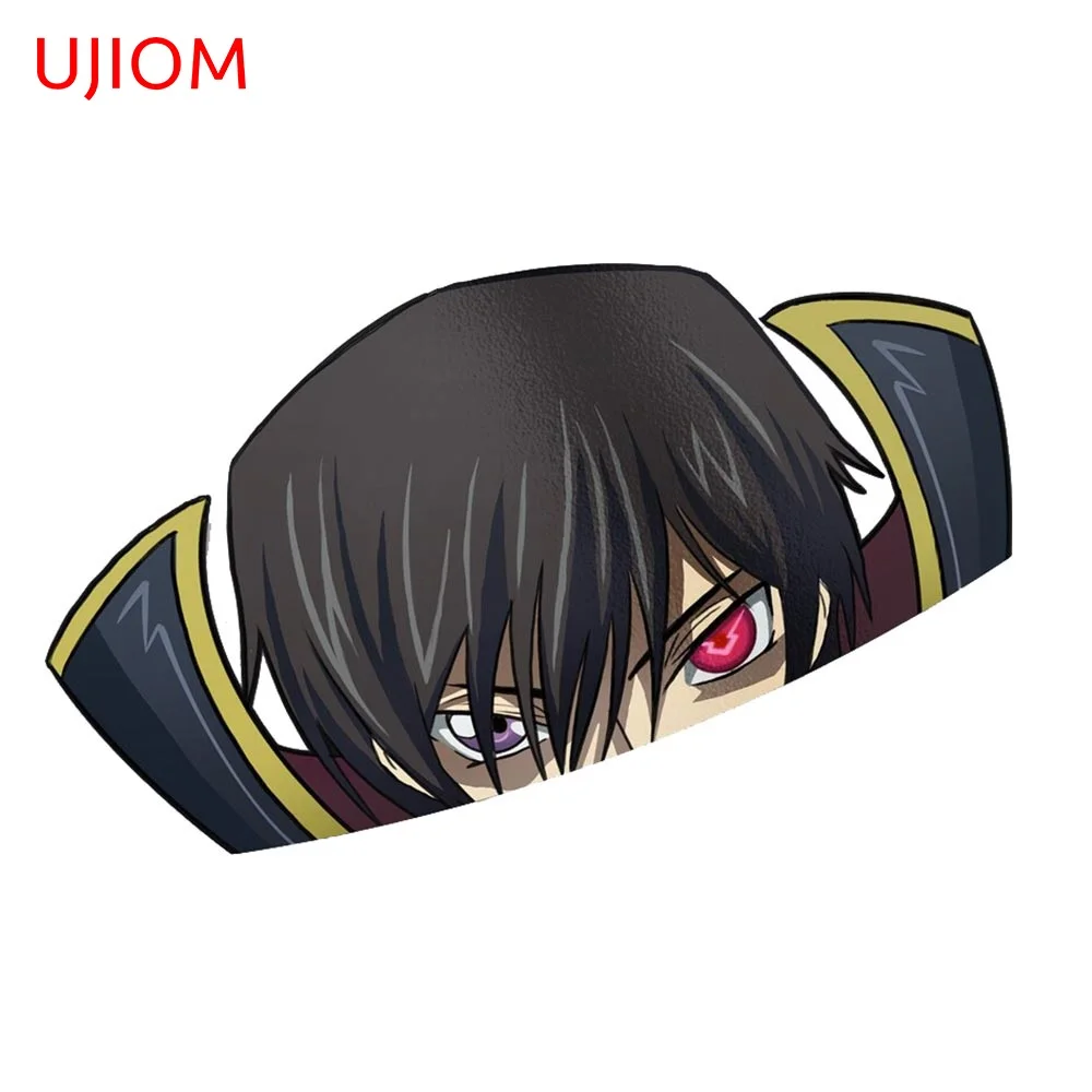 

UJIOM для Lelouch Peeker аниме Peeker Наклейка на стену Водонепроницаемая Виниловая наклейка для гостиной гардероба комнаты компьютерный Декор