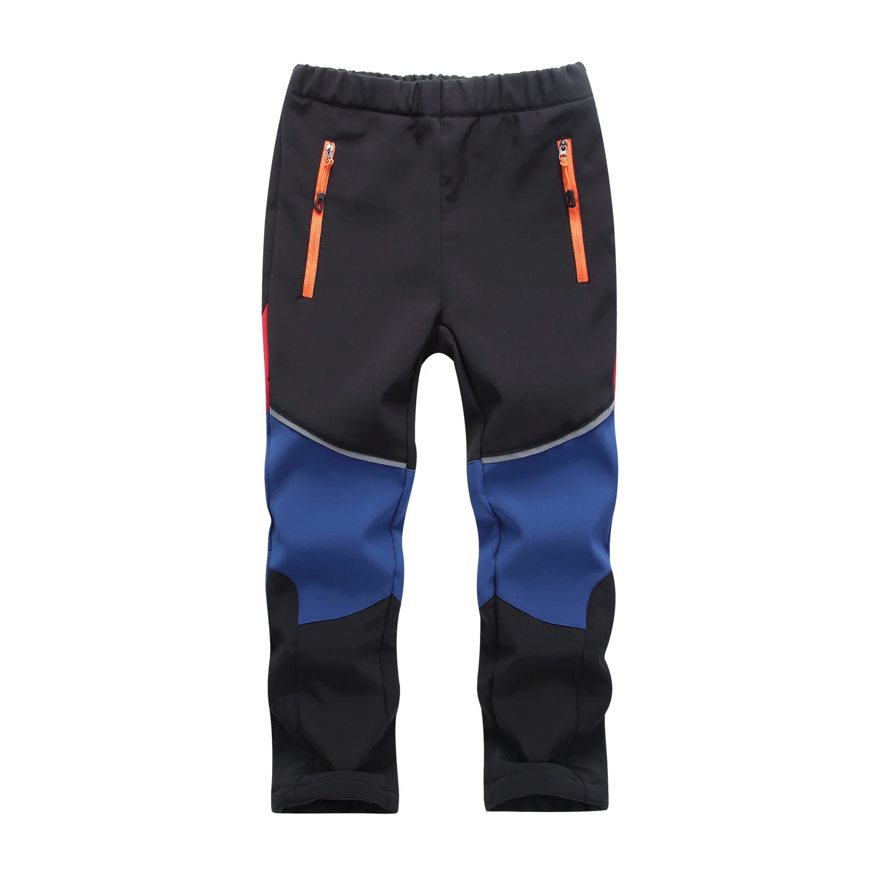 

children autumn 2023 outdoor new girls snow casual winter boys non removable fleece waterproof fashion warm sports pants