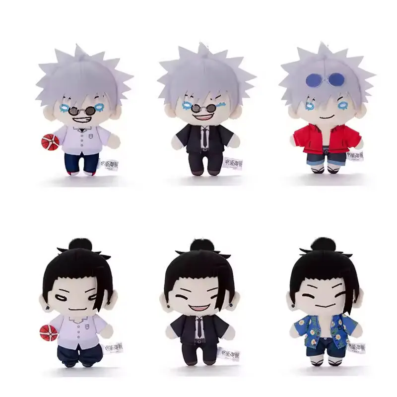 Jujutsu Kaisen плюшевая кукла Satoru Gojo Itadori Yuji Fushiguro Megumi Inumaki Toge Kawaii аниме фигурка мягкие