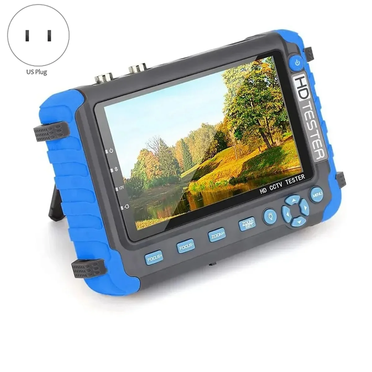 5-дюймовый HD тестер видеонаблюдения 8MP AHD/CVI/TVI CVBS видеонаблюдения/камер