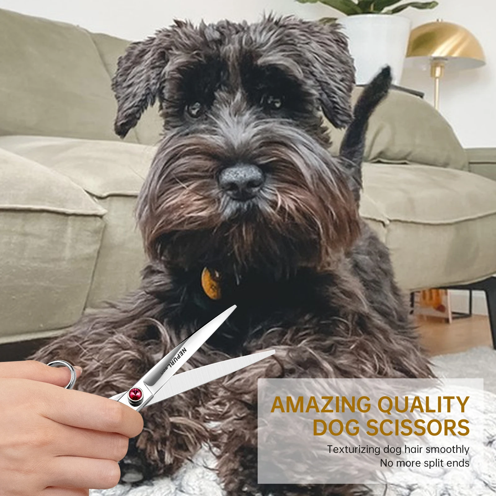 7 5 &quotНожницы для груминга собак ножницы стрижки изогнутые