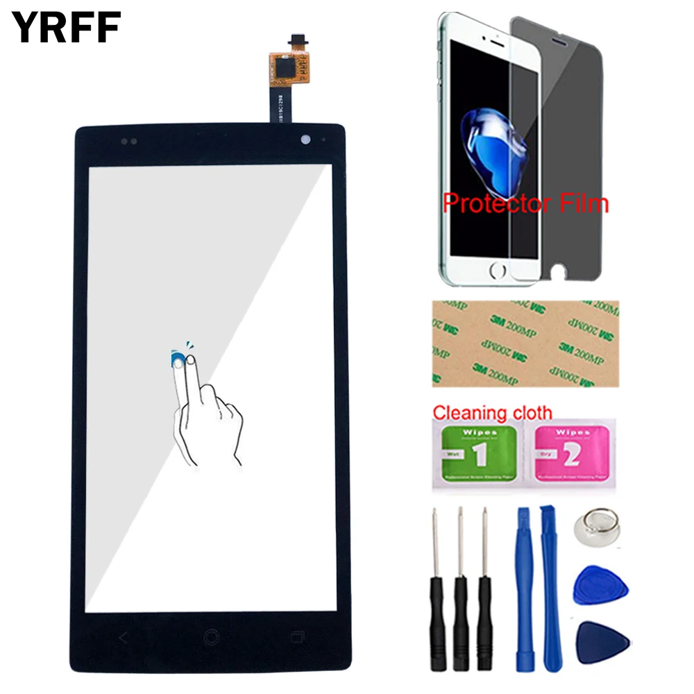 

5.0" Inch Touch Screen For Acer Liquid Z5 Z150 Touch Screen Panel Sensor Digitizer Outer Glass Tools Protector Film