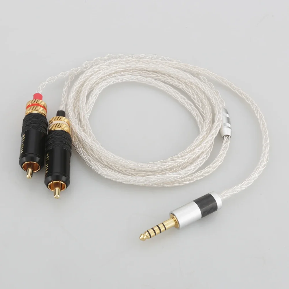 8 ядер 100% чистое серебро замена аудиокабеля для цифрового аудиоплеера NW-WM1A NW-WM1Z на