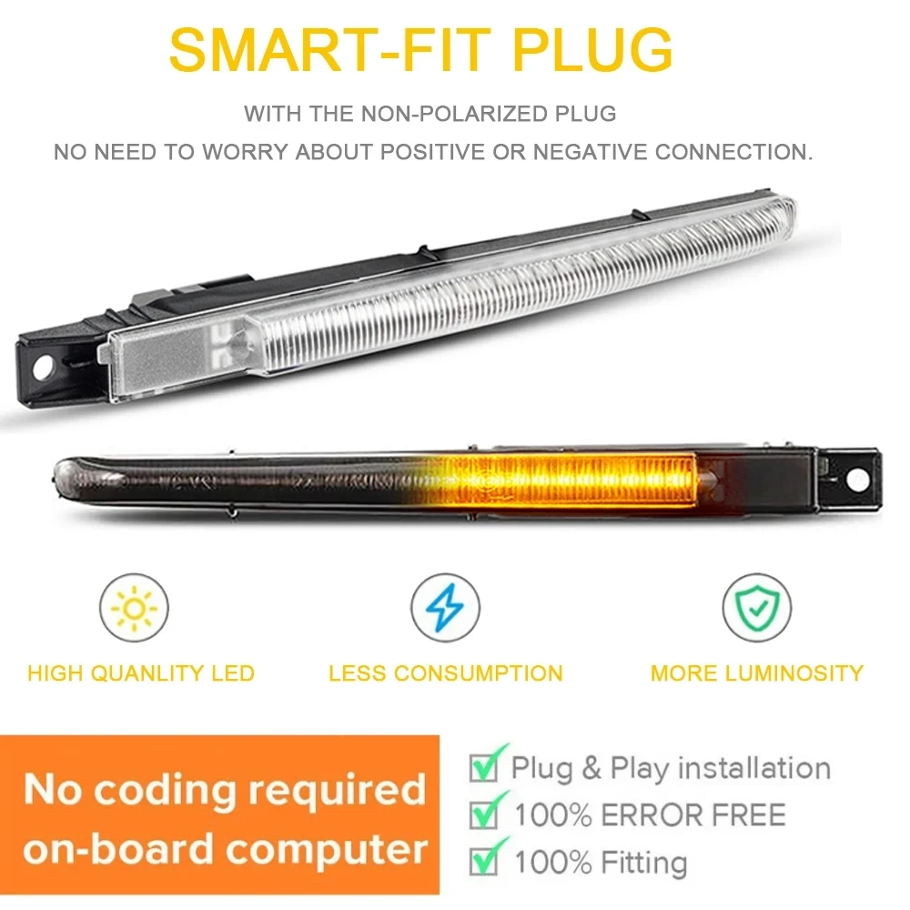 Последовательный светодиодный указатель поворота для BMW 5 Series F10 M5 FV91 FV92 FV93 10-17