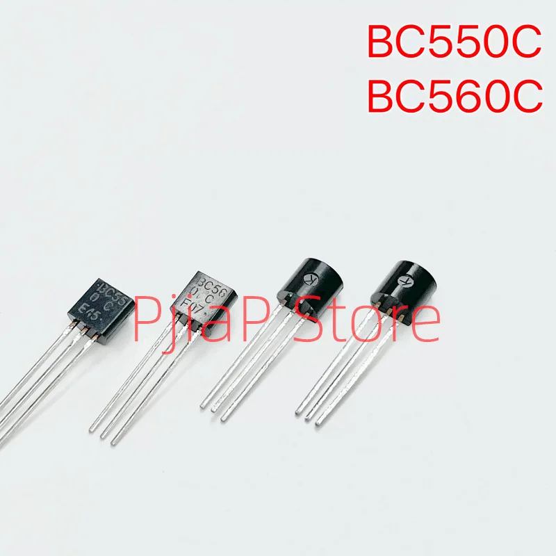 

10Pair 100% new original BC550C BC560C TO-92 Low Noise Audio Triode