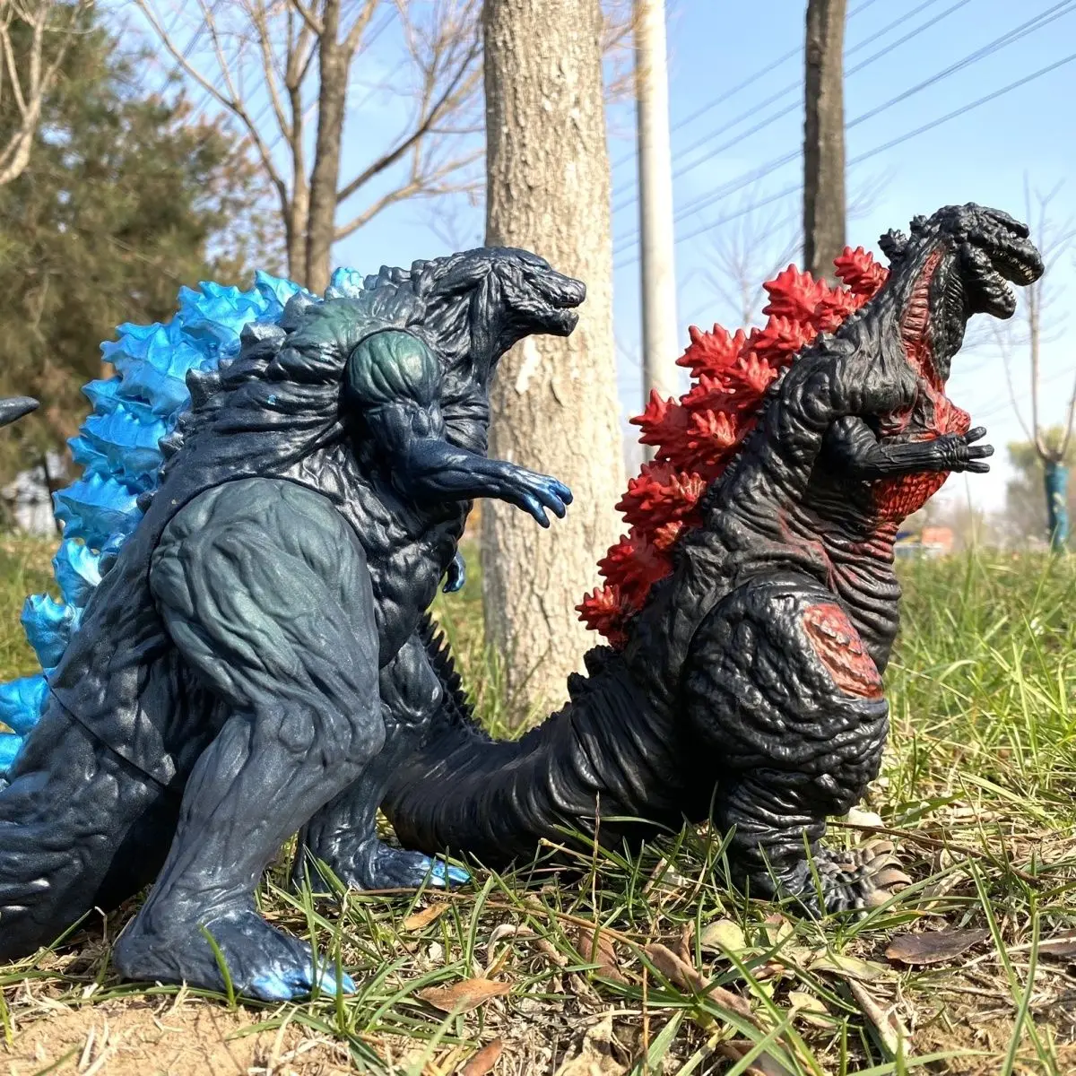 

Кукла-динозавр Godzilla против короля Конга, Реалистичная мягкая резиновая кукла-монстр-динозавр, подвижная