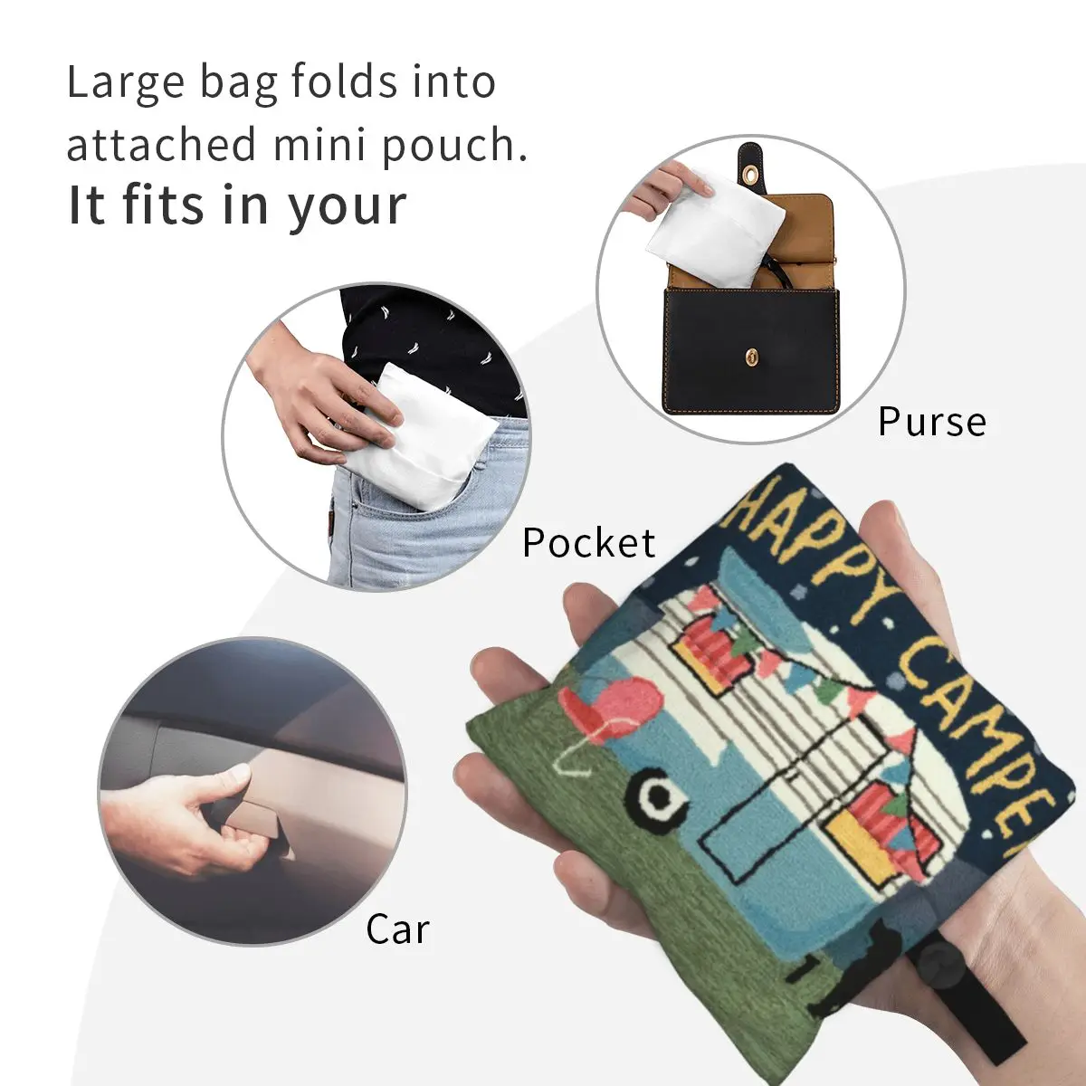 Сумка-тоут для покупок с принтом