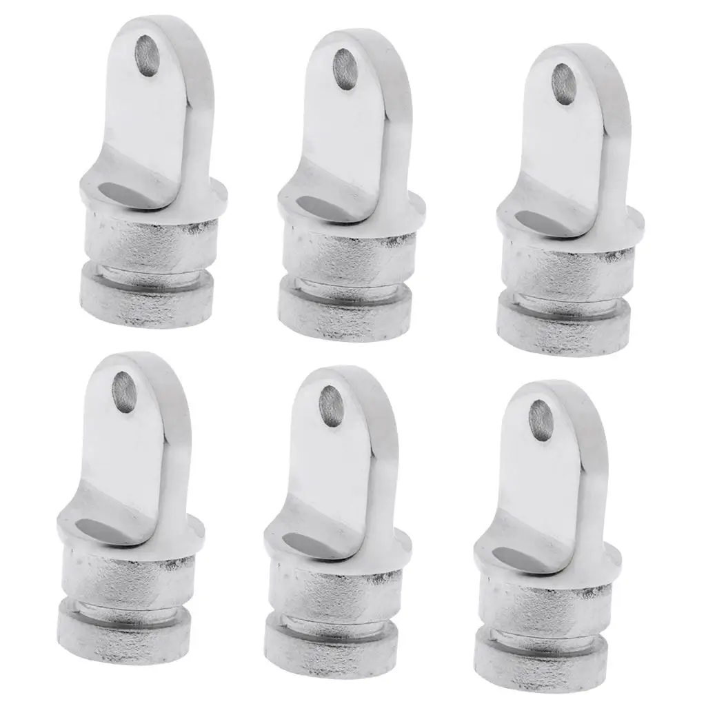 

6x Stainless Steel Bimini Top Inside /8" Rounded End Hardware