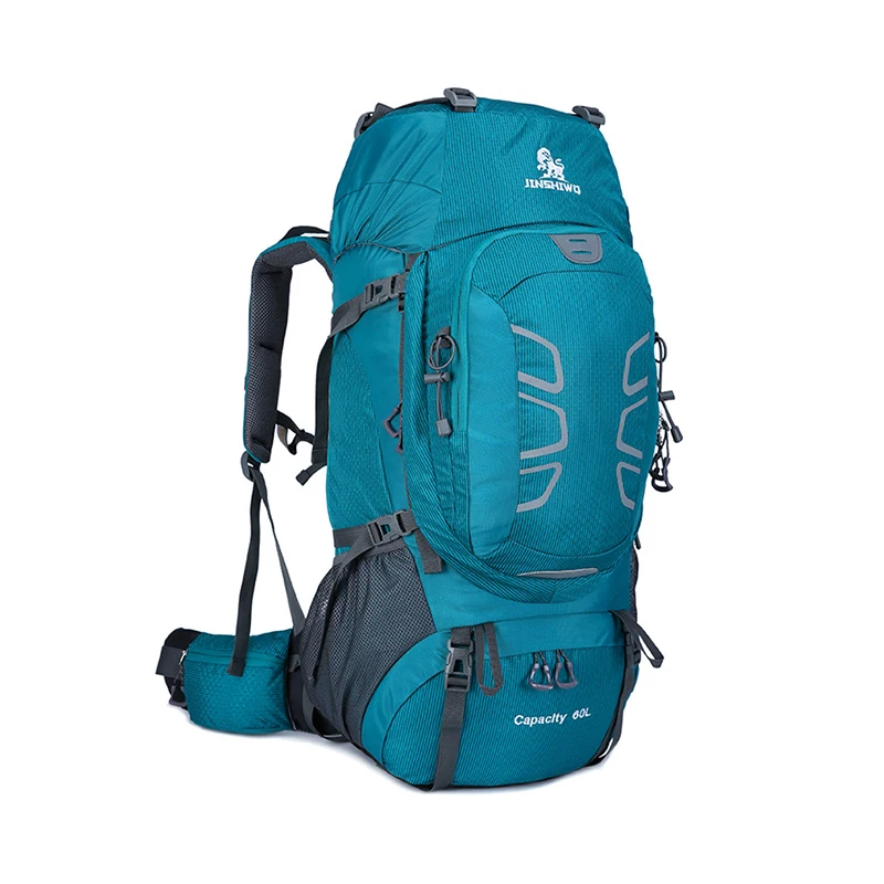 

Уличная сумка для альпинизма 60 л, нейлоновый водонепроницаемый съемный рюкзак для пешего туризма, кемпинга, альпинизма, Спортивная дорожна...