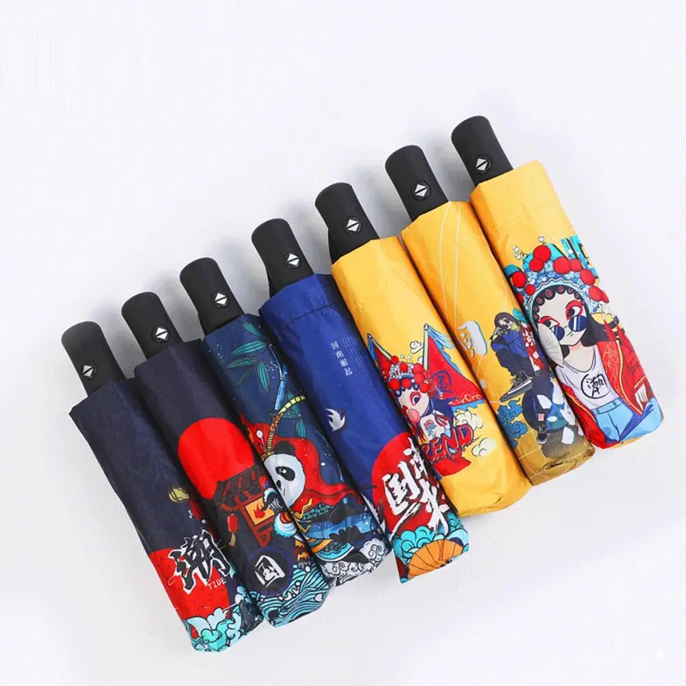 

Portable Durable Women Gift Automatic Folding Umbrella Compact Folding Umbrella Automatic for Shopping