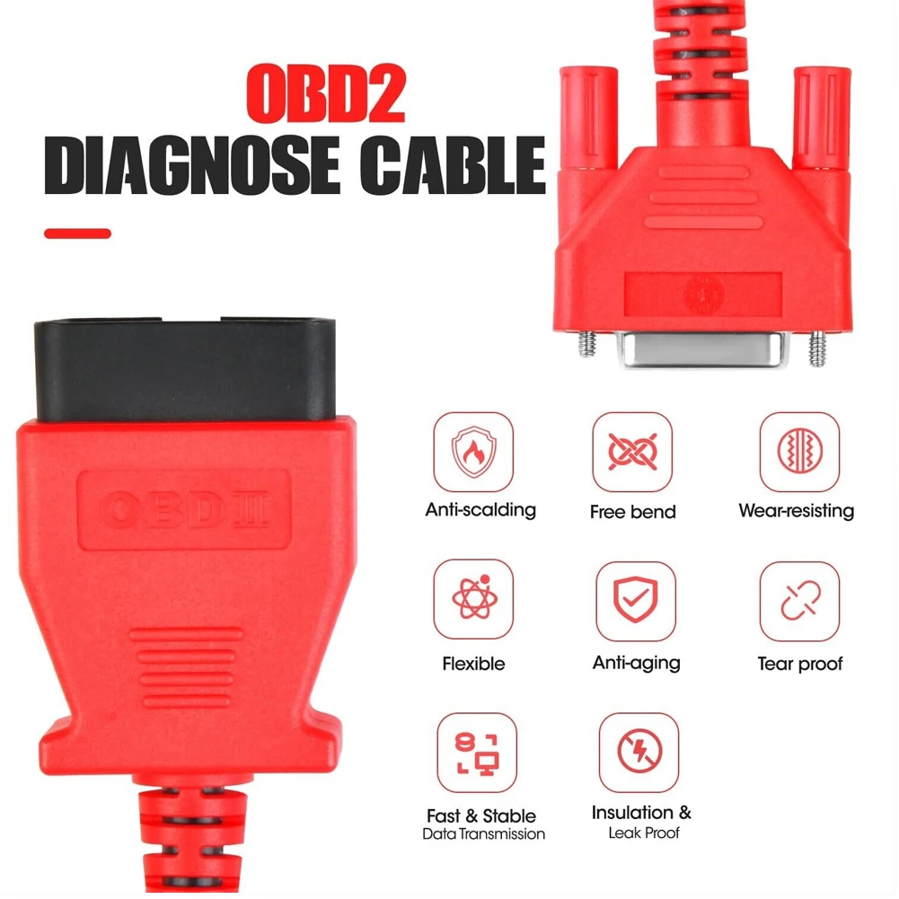 Кабель On-BDII 16-контактный адаптер основной тестовый кабель ON-BD автомобильный